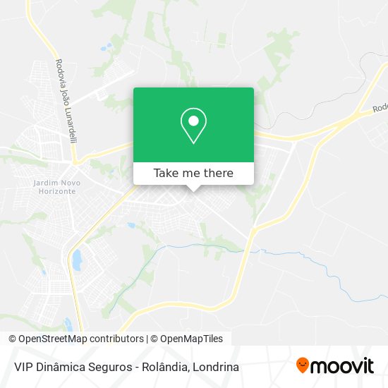 VIP Dinâmica Seguros - Rolândia map