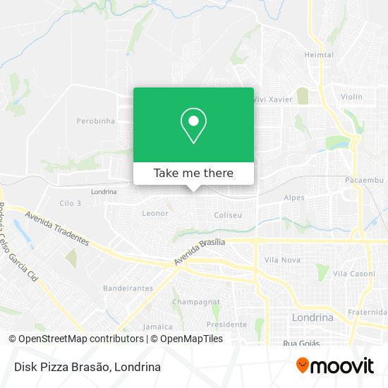 Disk Pizza Brasão map