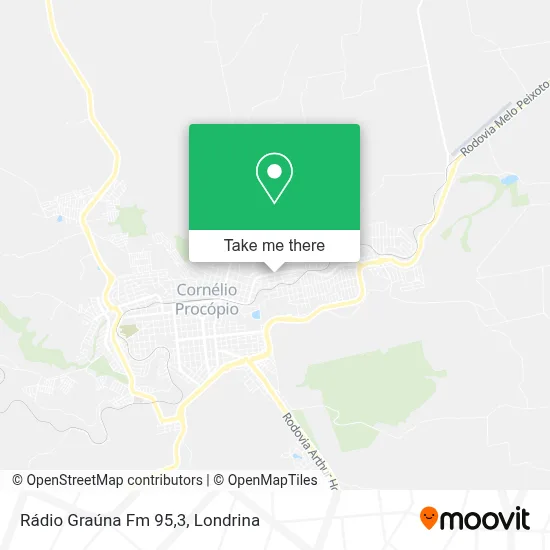 Rádio Graúna Fm 95,3 map