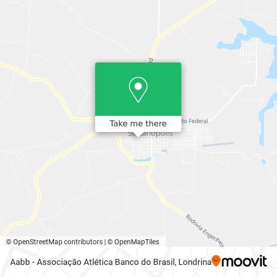 Aabb - Associação Atlética Banco do Brasil map