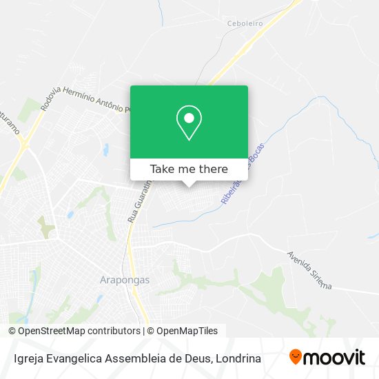 Igreja Evangelica Assembleia de Deus map