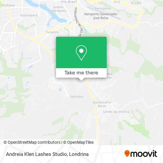 Andreia Klen Lashes Studio map