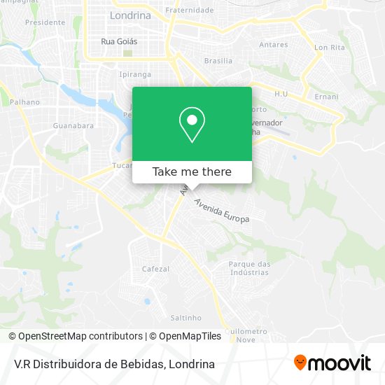 V.R Distribuidora de Bebidas map