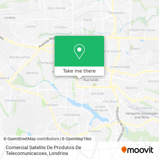 Comercial Satelite De Produtos De Telecomunicacoes map