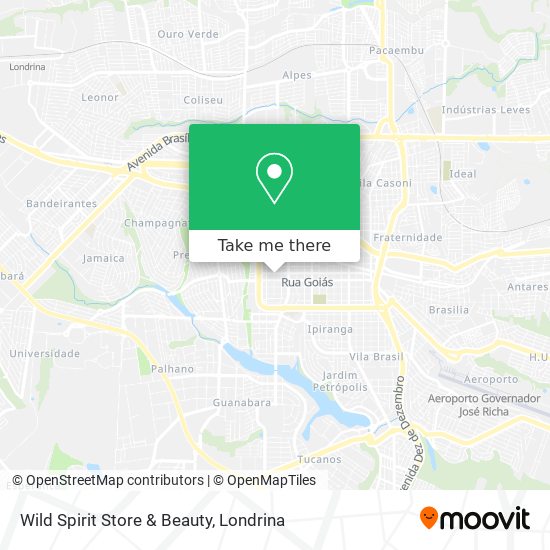 Wild Spirit Store & Beauty map