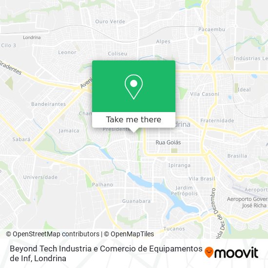 Beyond Tech Industria e Comercio de Equipamentos de Inf map