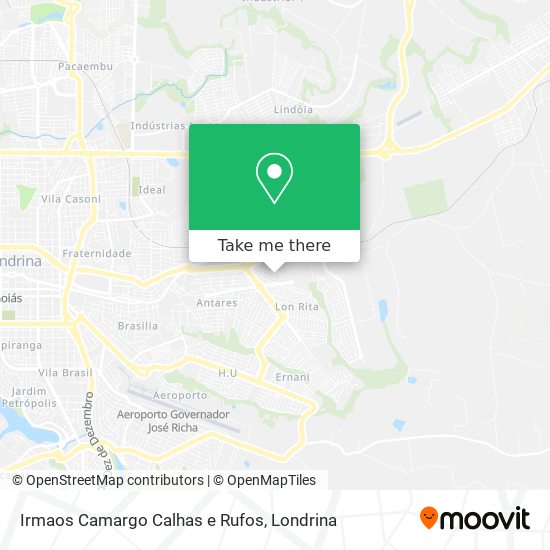 Irmaos Camargo Calhas e Rufos map