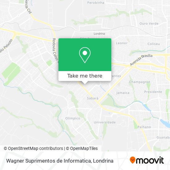 Wagner Suprimentos de Informatica map