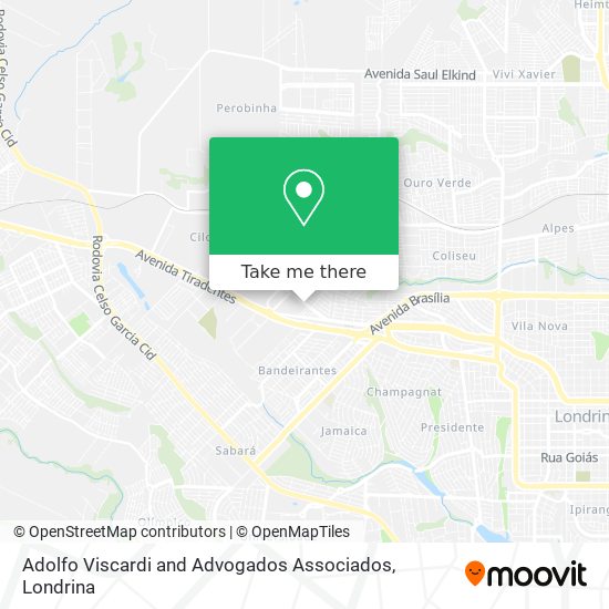 Adolfo Viscardi and Advogados Associados map