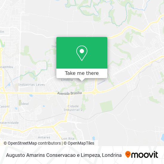 Augusto Amarins Conservacao e Limpeza map