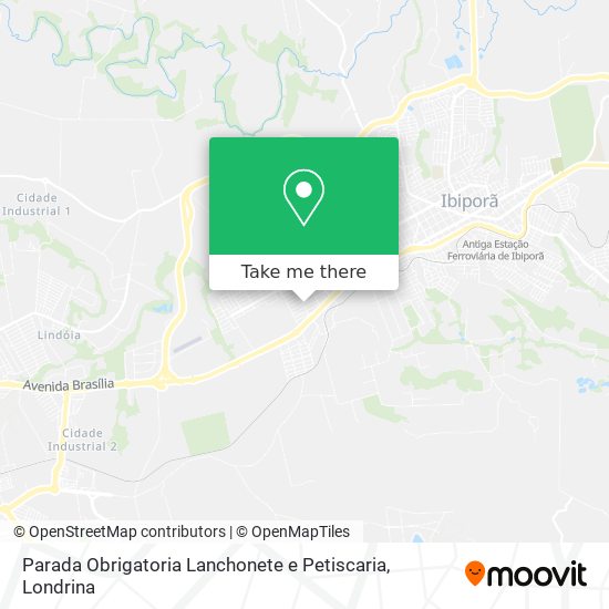 Parada Obrigatoria Lanchonete e Petiscaria map