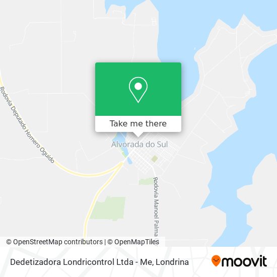 Dedetizadora Londricontrol Ltda - Me map