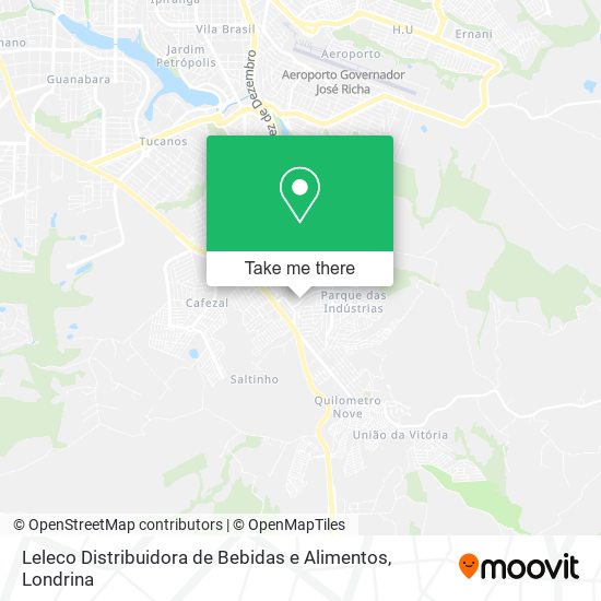 Leleco Distribuidora de Bebidas e Alimentos map
