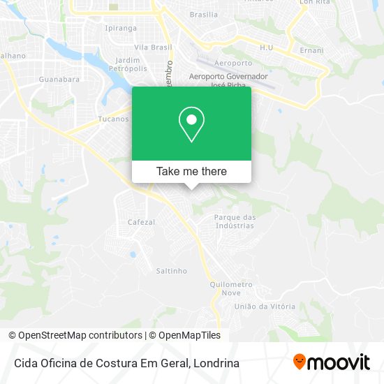 Cida Oficina de Costura Em Geral map