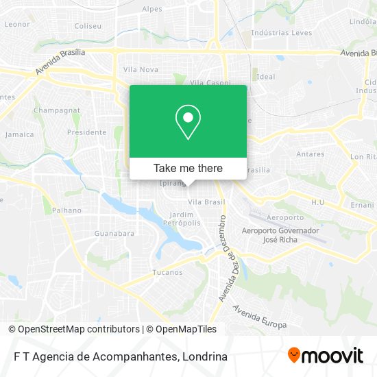 F T Agencia de Acompanhantes map