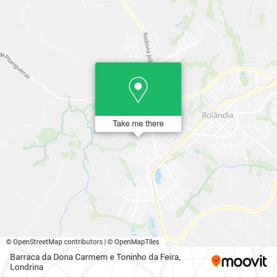 Barraca da Dona Carmem e Toninho da Feira map