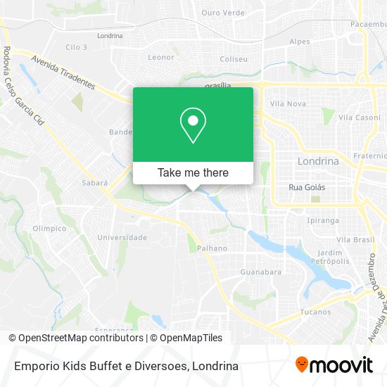 Emporio Kids Buffet e Diversoes map