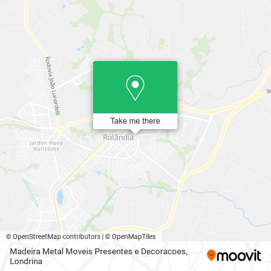 Madeira Metal Moveis Presentes e Decoracoes map