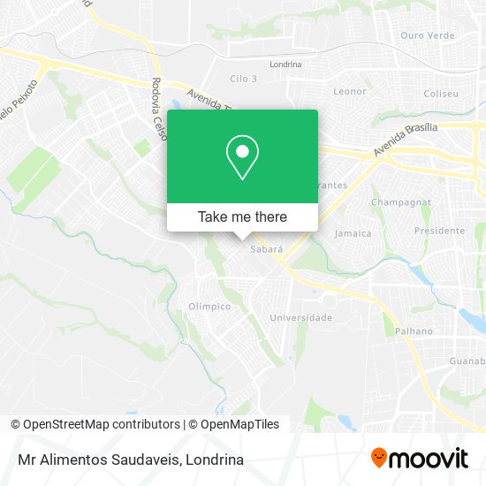 Mr Alimentos Saudaveis map