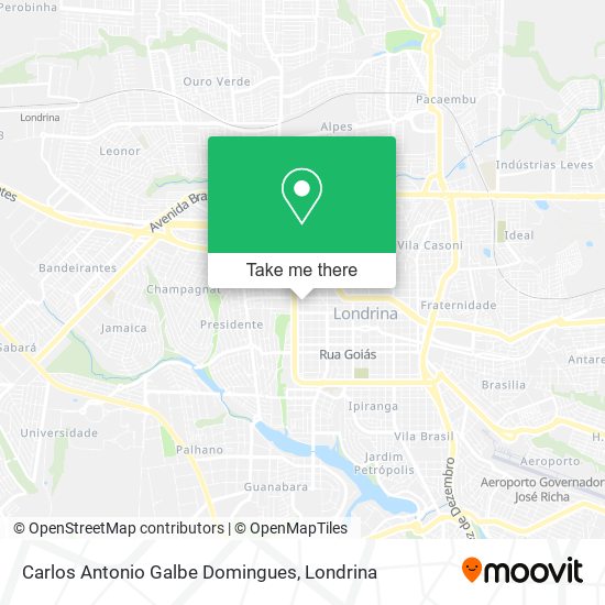 Mapa Carlos Antonio Galbe Domingues