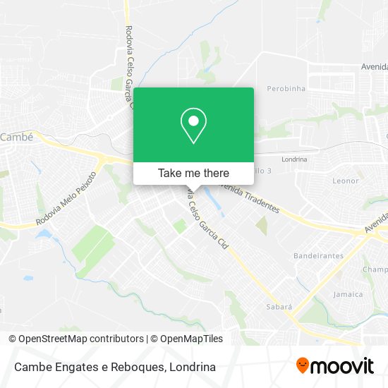 Cambe Engates e Reboques map