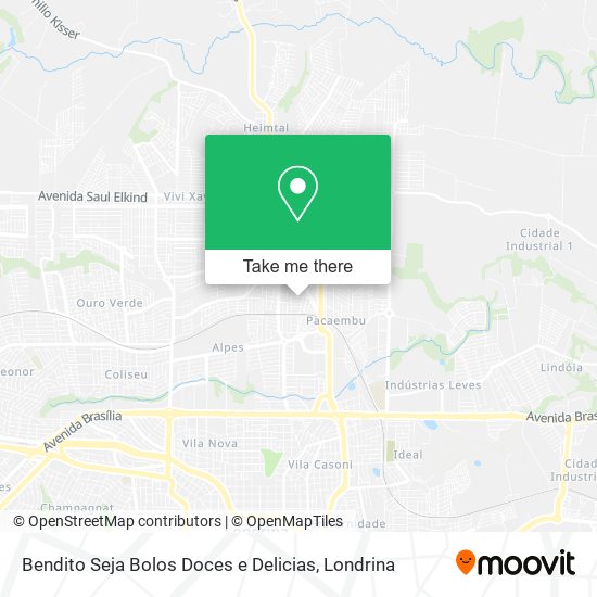 Bendito Seja Bolos Doces e Delicias map