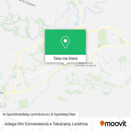Adega Hm Conveniencia e Tabacaria map