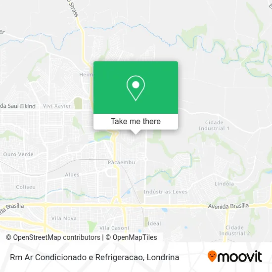 Rm Ar Condicionado e Refrigeracao map
