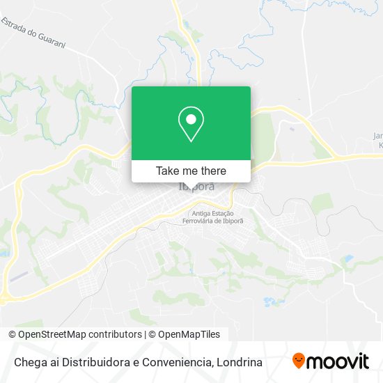 Chega ai Distribuidora e Conveniencia map