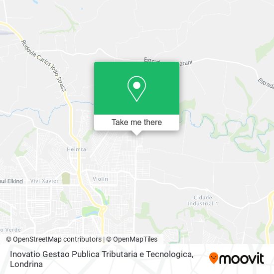 Mapa Inovatio Gestao Publica Tributaria e Tecnologica