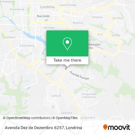 Avenida Dez de Dezembro 6257 map