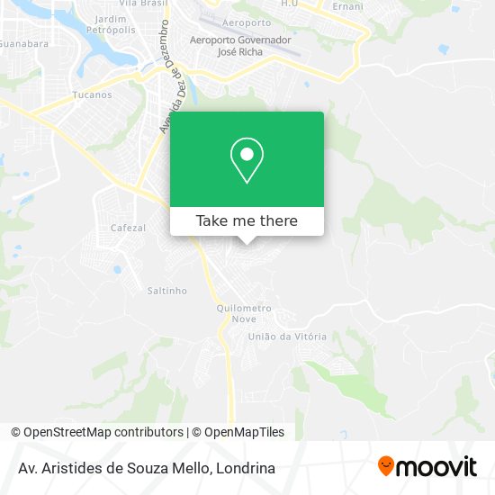 Av. Aristides de Souza Mello map