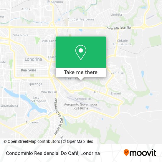 Condomínio Residencial Do Café map