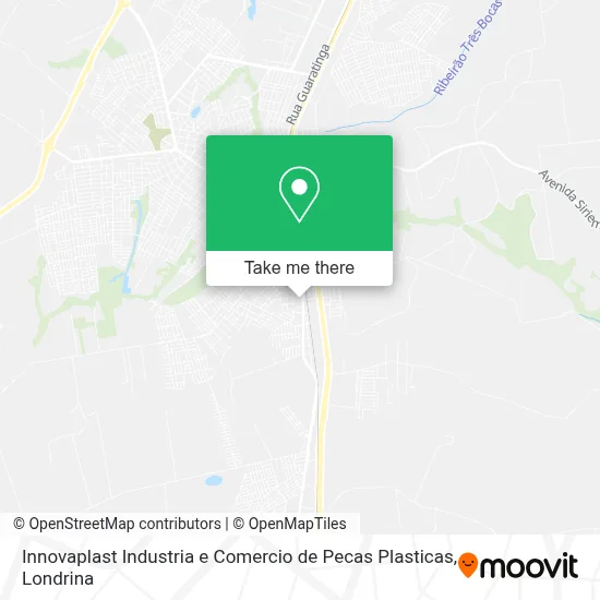 Innovaplast Industria e Comercio de Pecas Plasticas map