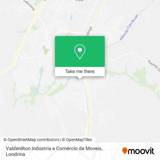 Valdenilton Indústria e Comércio de Moveis map