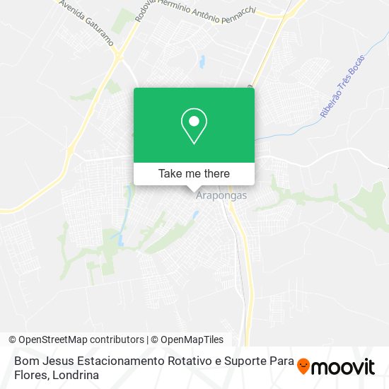 Bom Jesus Estacionamento Rotativo e Suporte Para Flores map
