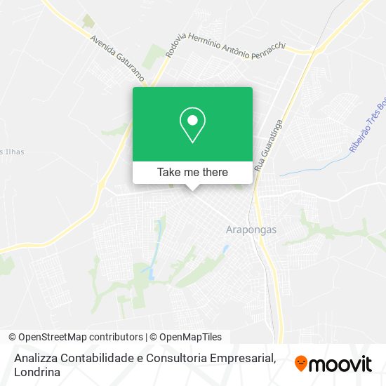 Analizza Contabilidade e Consultoria Empresarial map