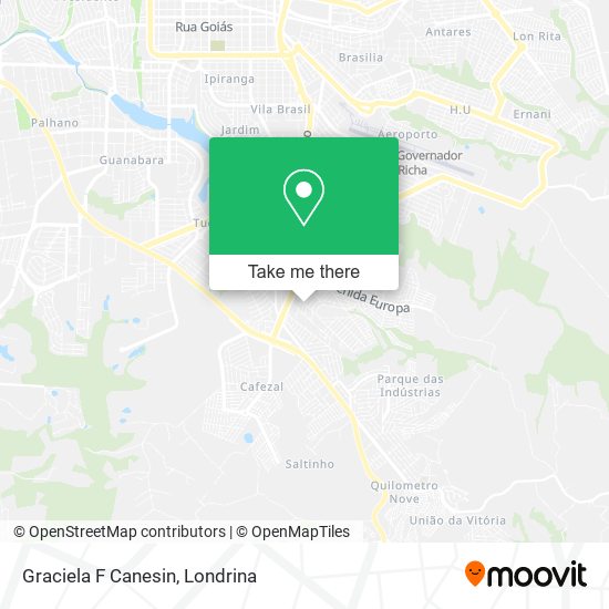 Graciela F Canesin map