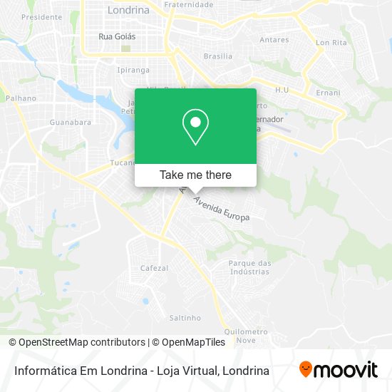 Informática Em Londrina - Loja Virtual map