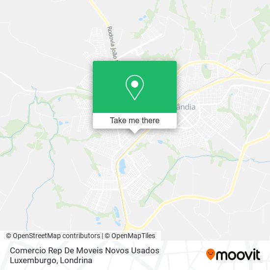 Comercio Rep De Moveis Novos Usados Luxemburgo map