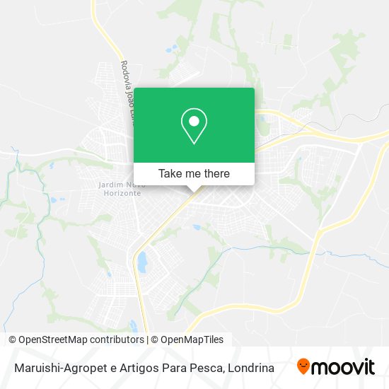 Maruishi-Agropet e Artigos Para Pesca map