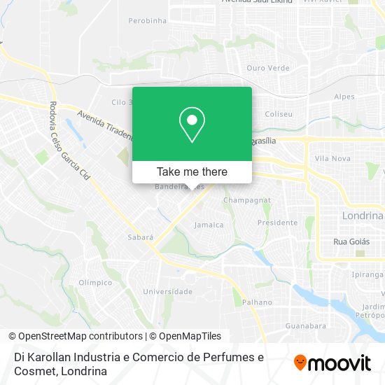 Di Karollan Industria e Comercio de Perfumes e Cosmet map