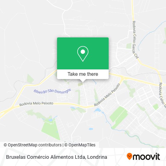Bruxelas Comércio Alimentos Ltda map