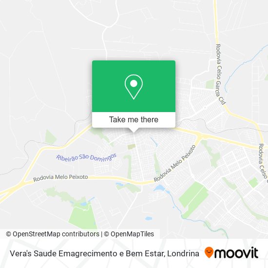 Vera's Saude Emagrecimento e Bem Estar map