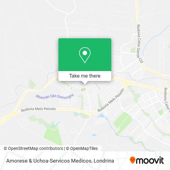 Amorese & Uchoa-Servicos Medicos map