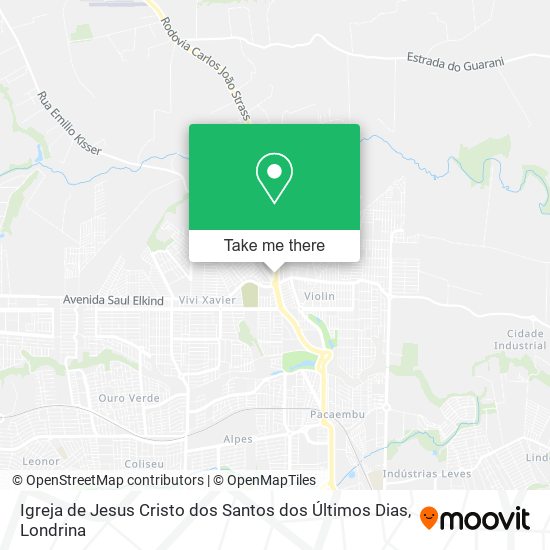 Igreja de Jesus Cristo dos Santos dos Últimos Dias map