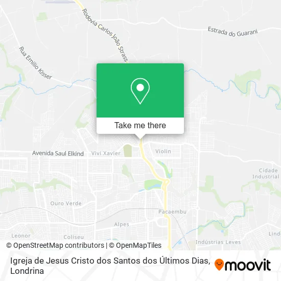 Igreja de Jesus Cristo dos Santos dos Últimos Dias map