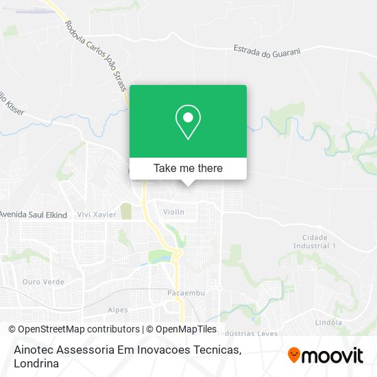 Ainotec Assessoria Em Inovacoes Tecnicas map