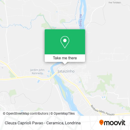 Cleuza Caprioli Pavao - Ceramica map
