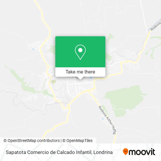 Sapatota Comercio de Calcado Infantil map